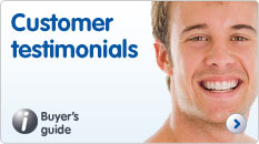 Customer testimonials